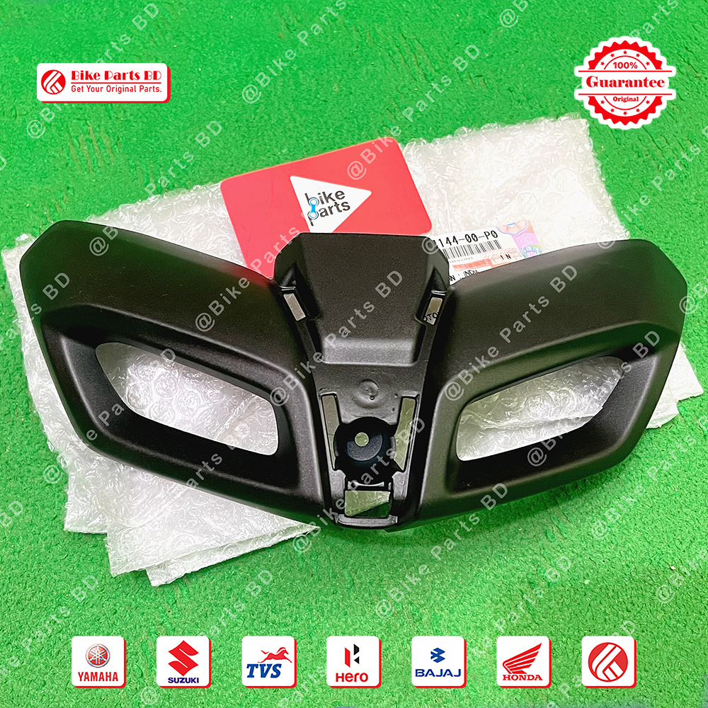 Pilot Light Mask (Mat Black) or DRL Mask for Yamaha MT15 V1 & MT15 V2 bike._img_1