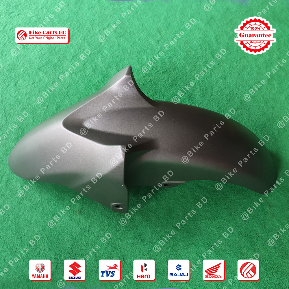 Mudguard (Grey Color) for Yamaha FZS V2, Fazer V2 bike._img_0