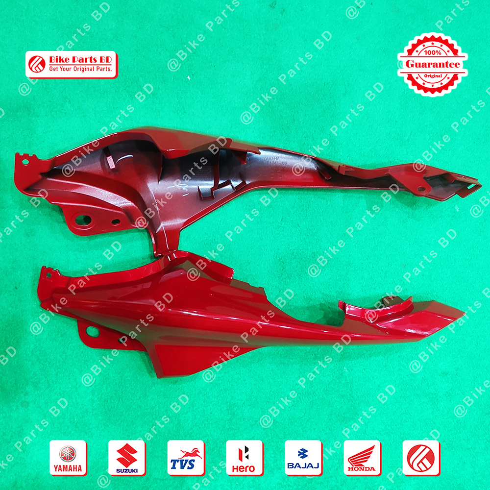 Back Panel for Yamaha Fazer V2 (Red) bike._img_1