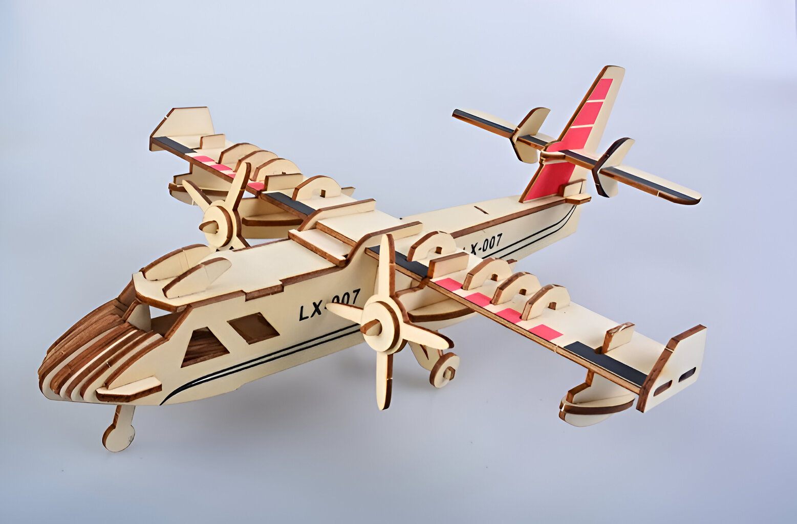 Amphibious Bomber 3D Wooden Puzzle (Model)_img_1