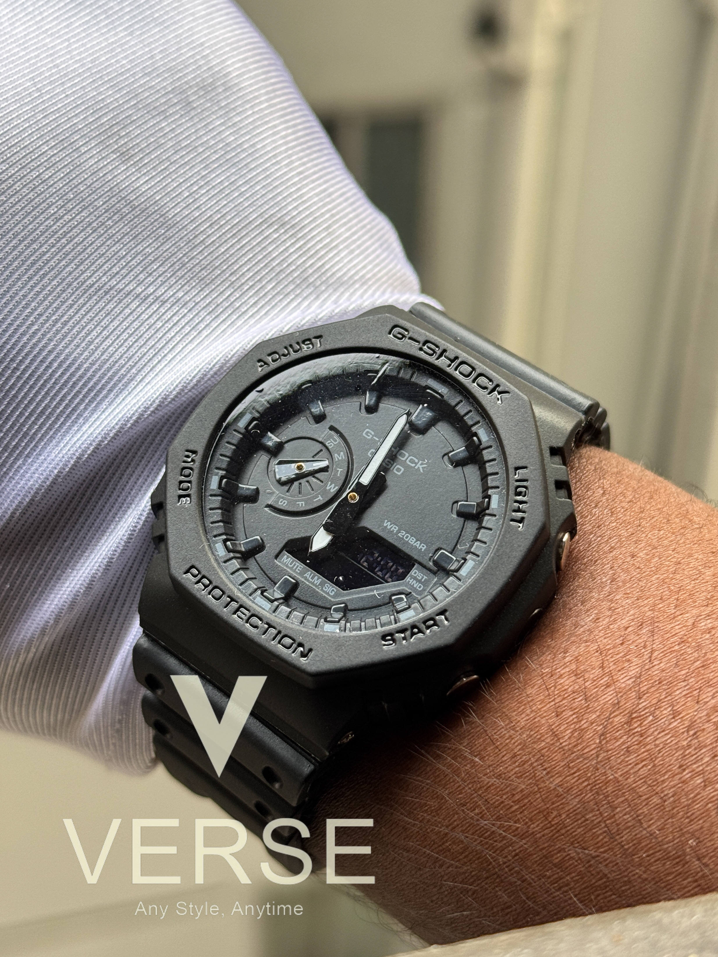 Gshock GA2100 Black AA_img_2
