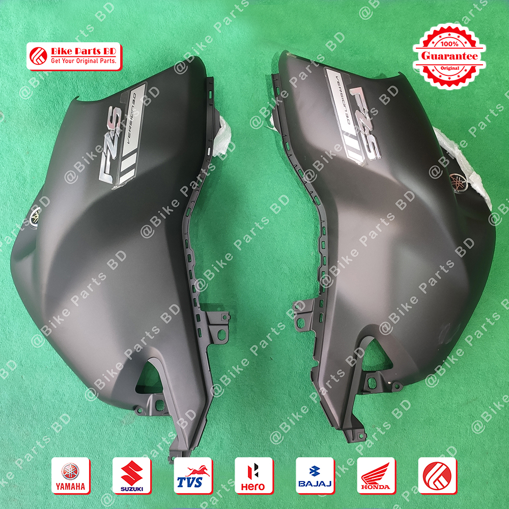 Tanky box (3D-Mat Black) for Yamaha FZS V3 bike._img_1