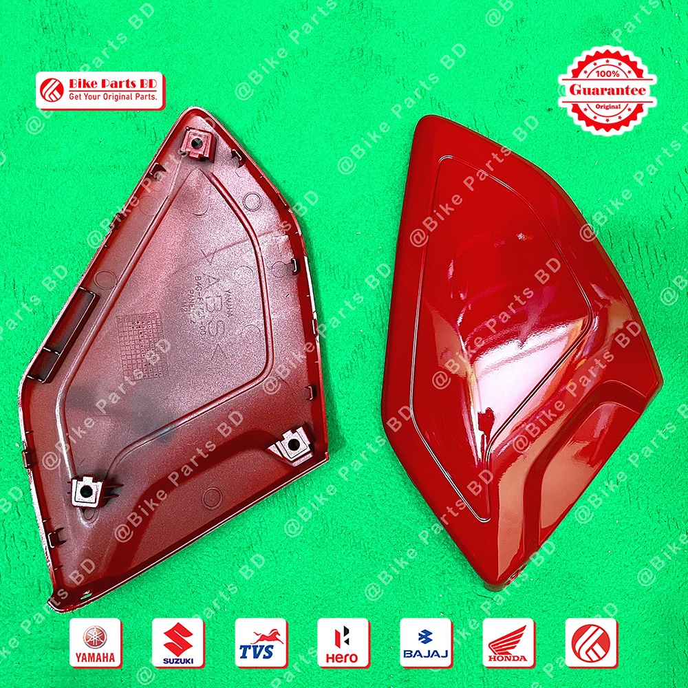 Side Cover Top (Glossy Red) for Yamaha FZS V3 bike._img_0