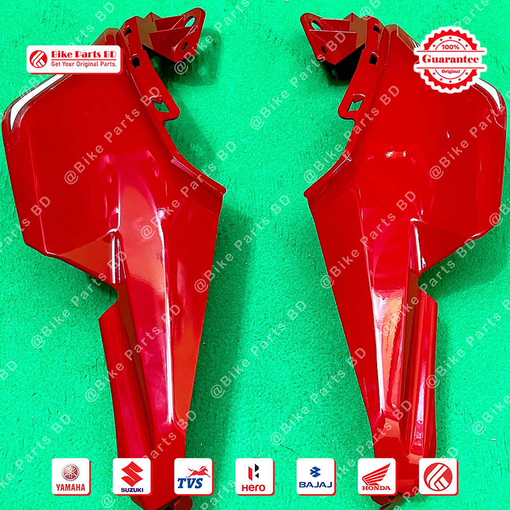 Back Panel for Yamaha FZS V3 (Glossy Red) bike._img_0