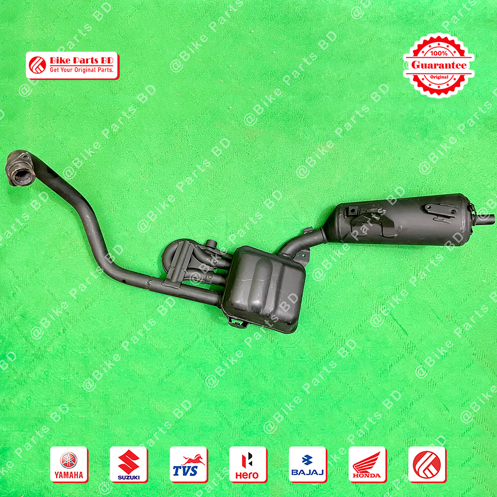 Silencer Muffler Complete for Yamaha FZS V3 Bike._img_1