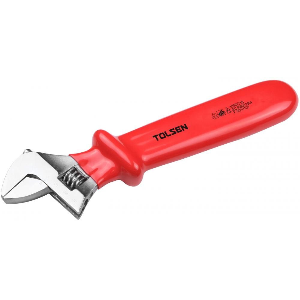 Tolsen 10" VDE 1000V Adjustable Wrench 250mm Model: V40525
