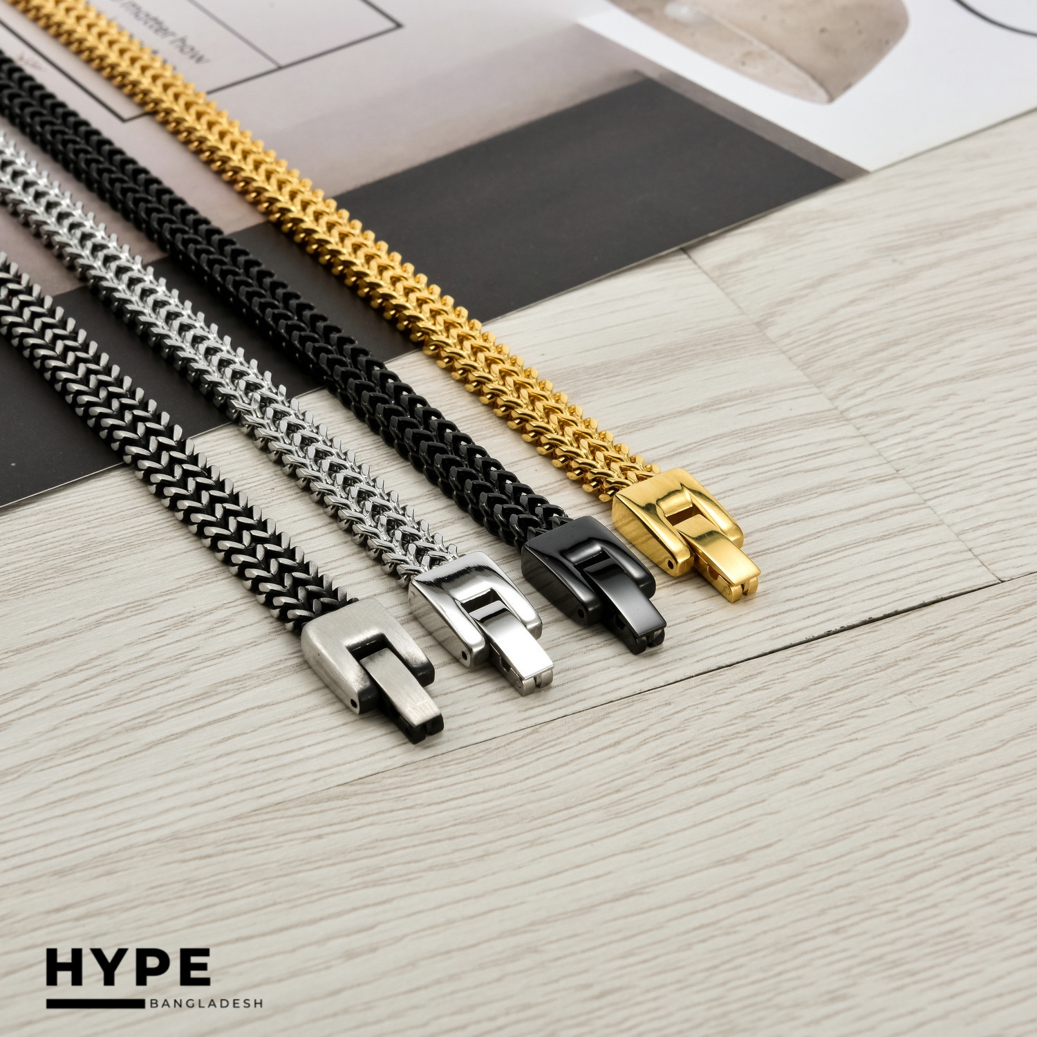 High quality stainless steel bracelet for men_img_1