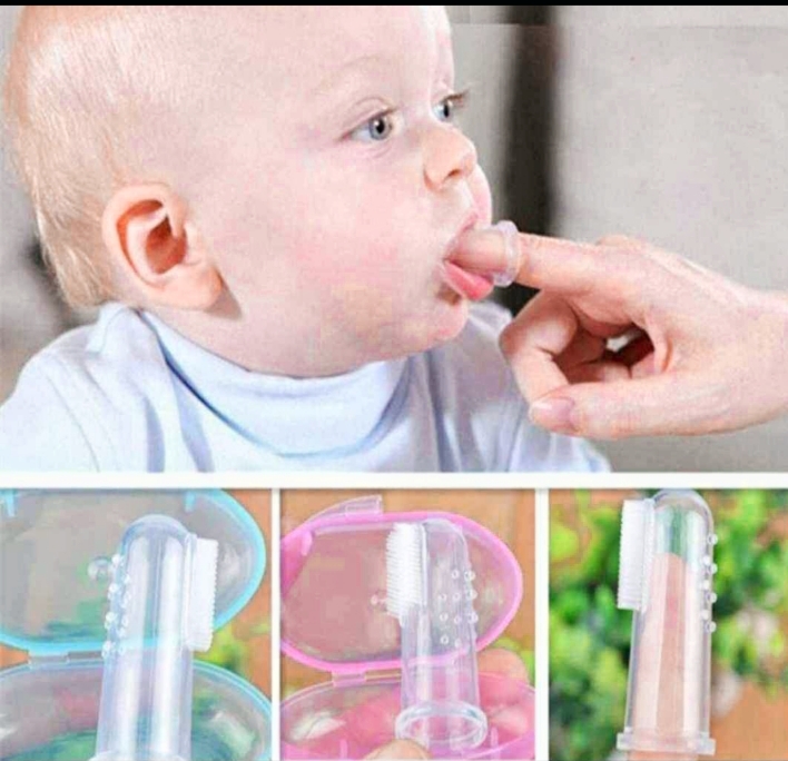 Baby Finger brush 3 pcs/সিলিকন ব্রাশ ৩ পিস_img_0