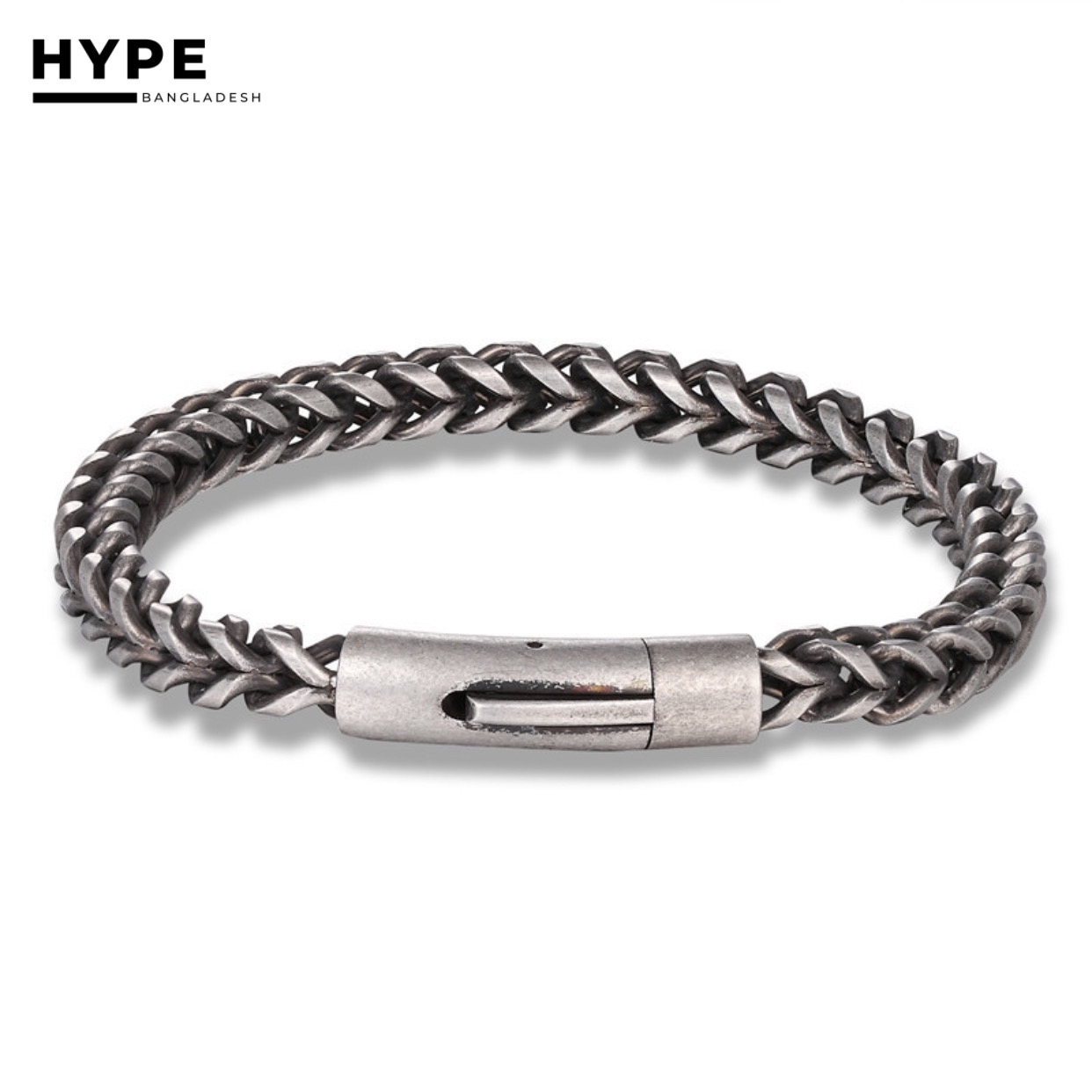Stainless steel magnetic lock bracelet for men_img_6