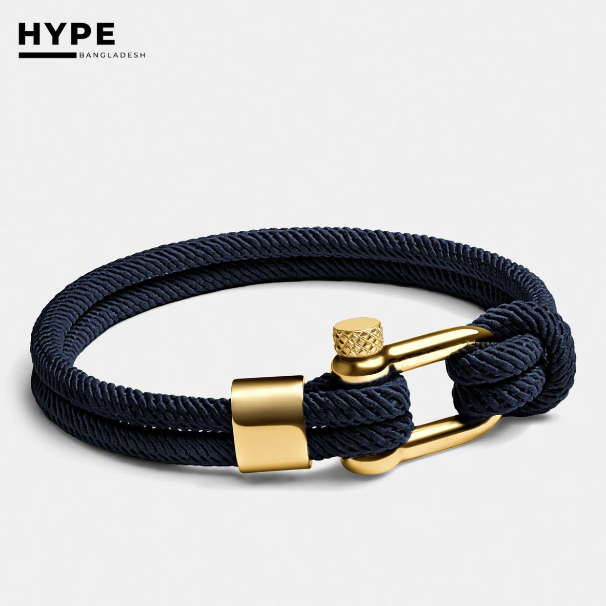 Double layer roap bracelet for men_img_1