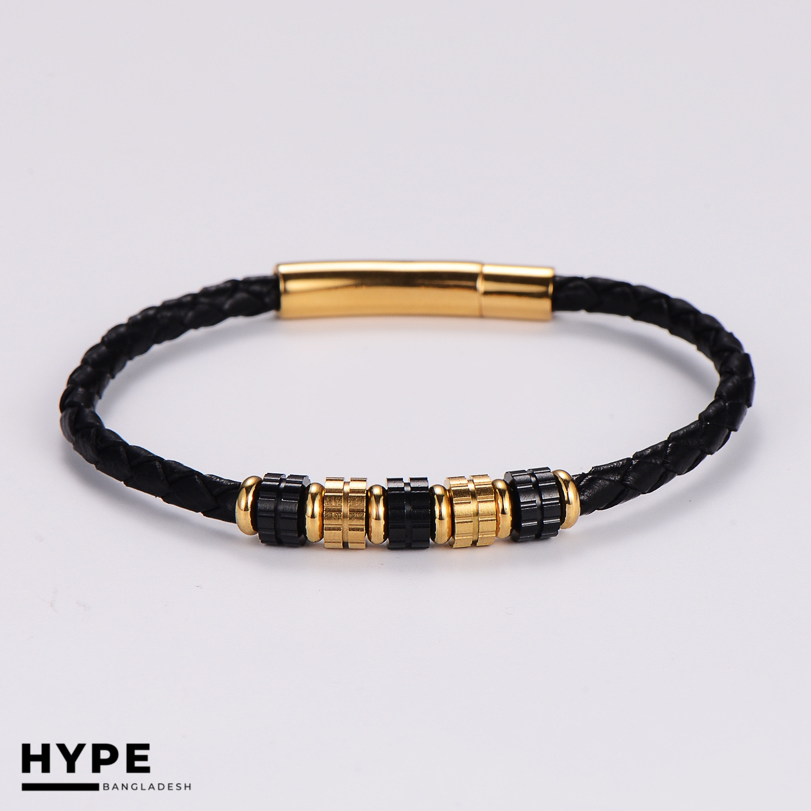 Thin leather bracelet for men_img_5