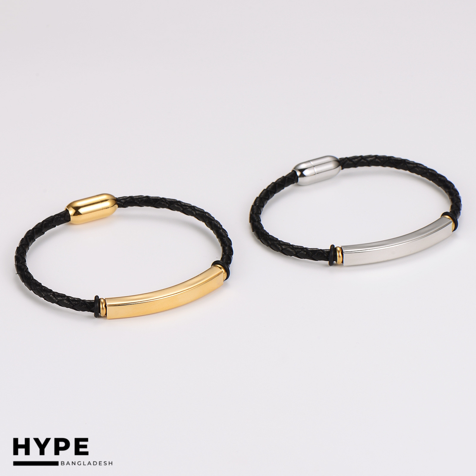 Thin leather bracelet for men_img_1