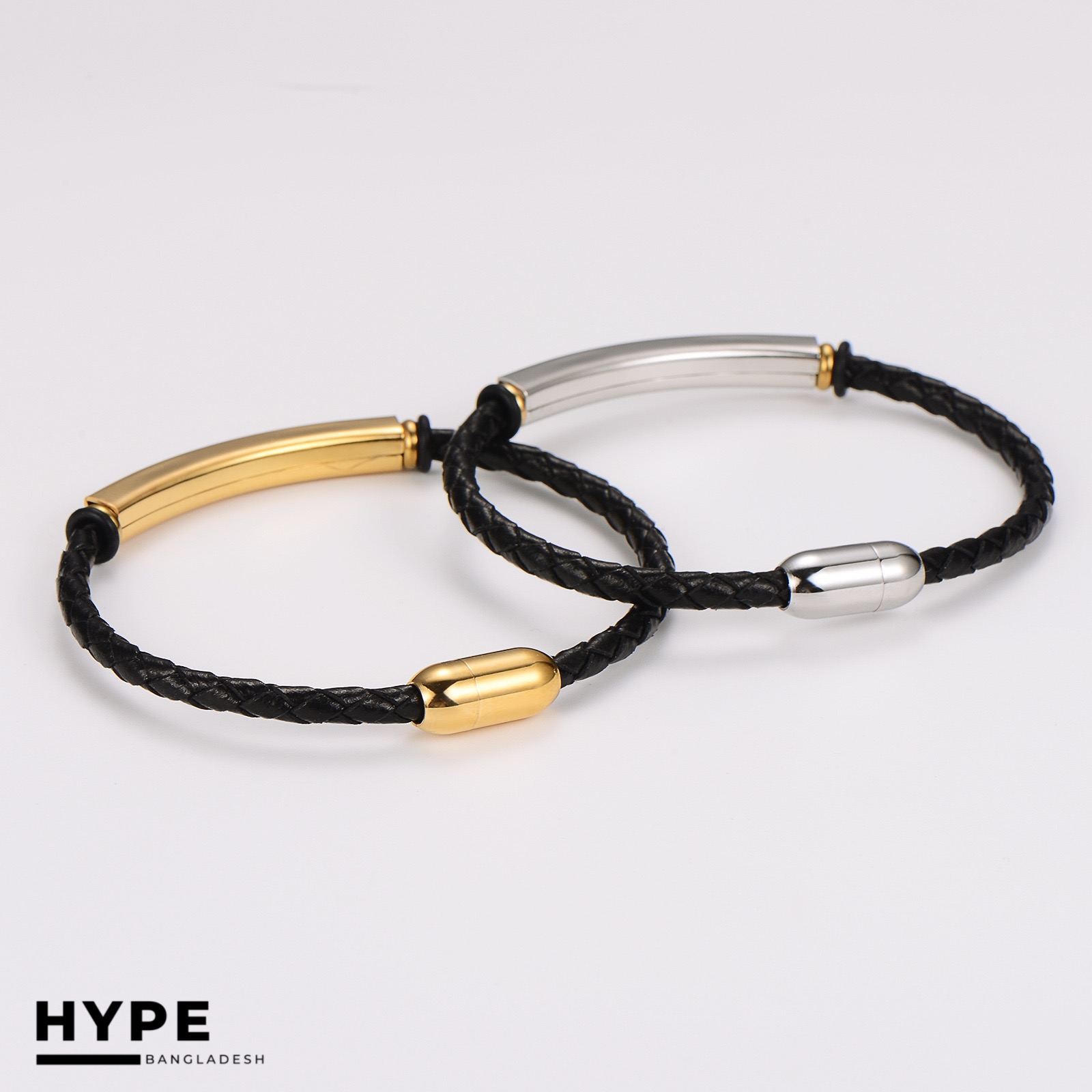 Thin leather bracelet for men_img_2