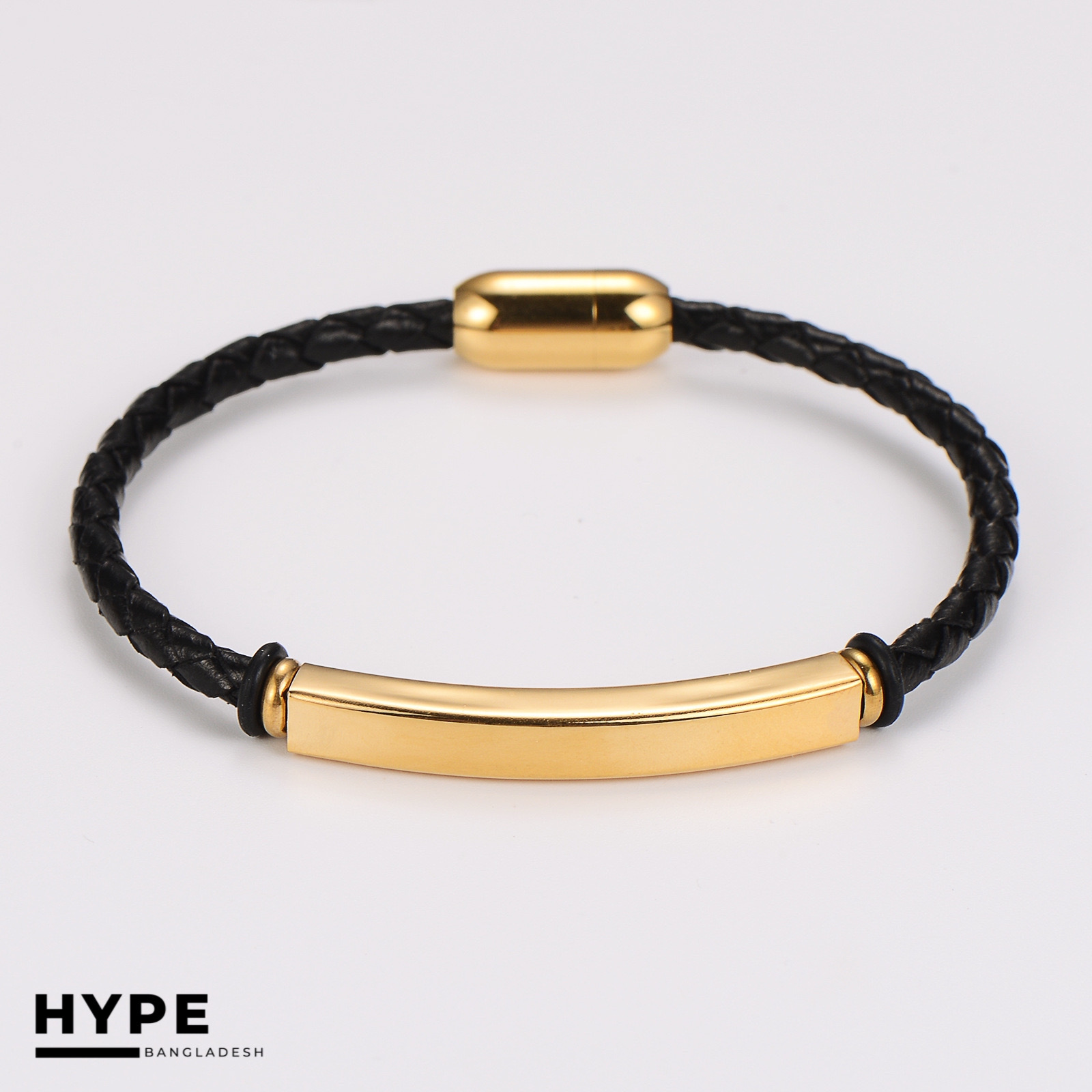 Thin leather bracelet for men_img_5