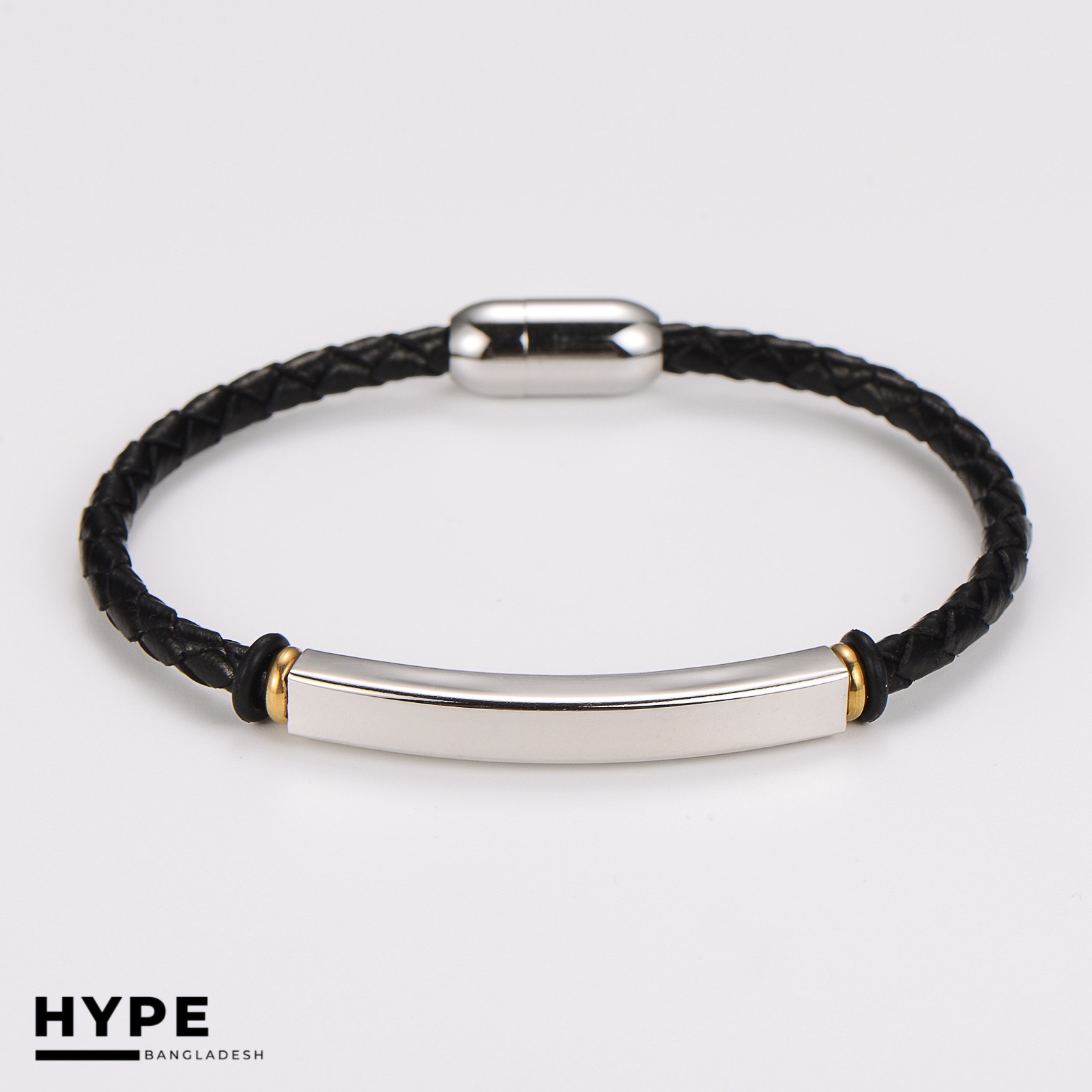 Thin leather bracelet for men_img_6