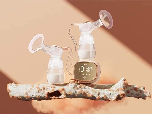 NCVI RECHARGABLE DOUBLE ELECTRIC BREASTPUMP. model-8102_img_2