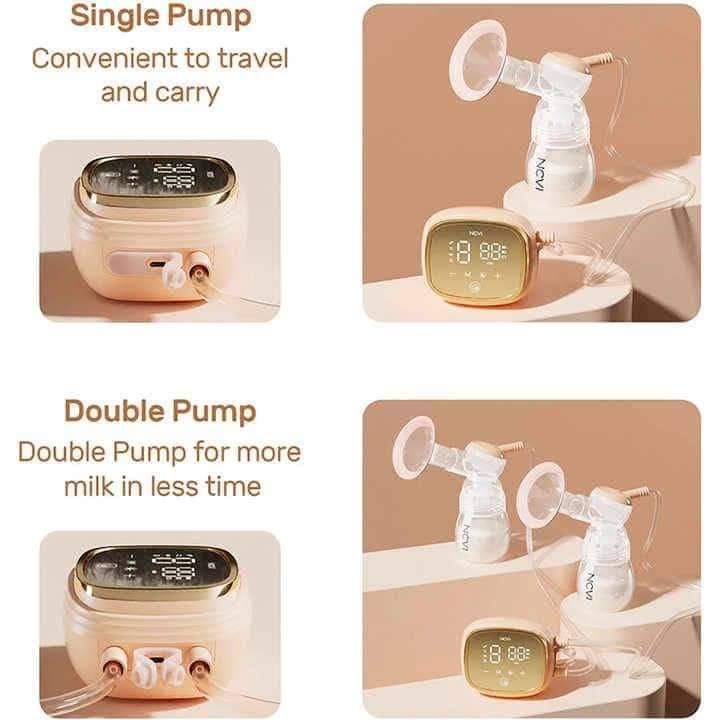 NCVI RECHARGABLE DOUBLE ELECTRIC BREASTPUMP. model-8102_img_4