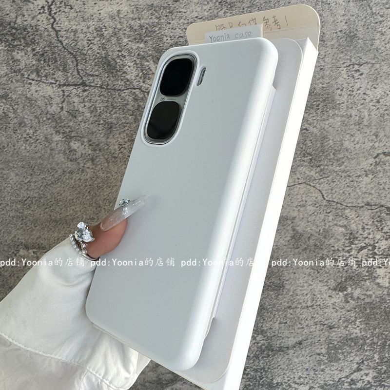 IQOO Neo10 liquid silicone solid color full-cover anti-fall protective cover_img_8