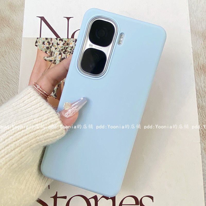 IQOO Neo10 liquid silicone solid color full-cover anti-fall protective cover_img_9