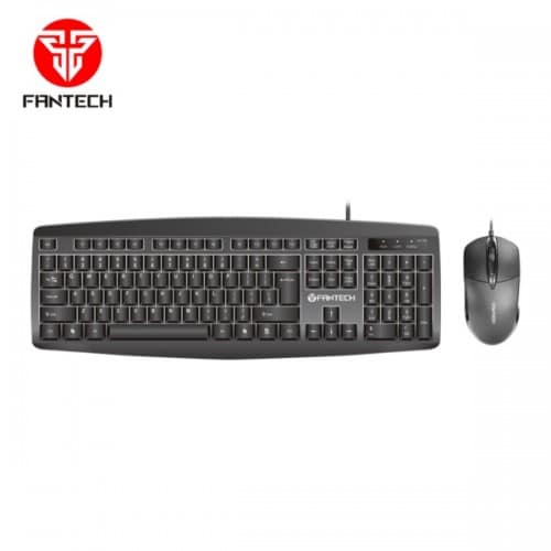 Fantech KM100 USB Keyboard Mouse Combo Black_img_0