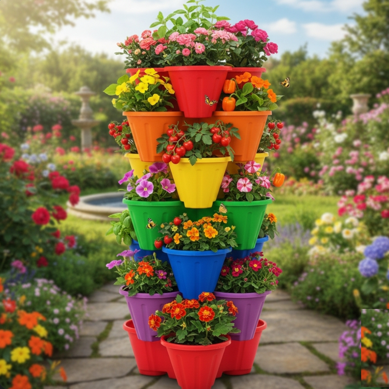 রংধনু টাওয়ার টব।_img_0