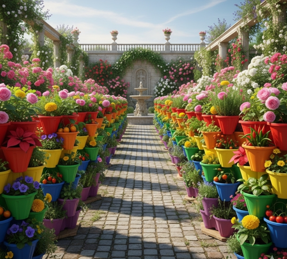 রংধনু টাওয়ার টব।_img_9