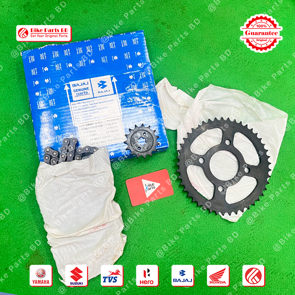 Chain Sprocket set for Bajaj Pulsar NS (Single Disk) bike._img_0