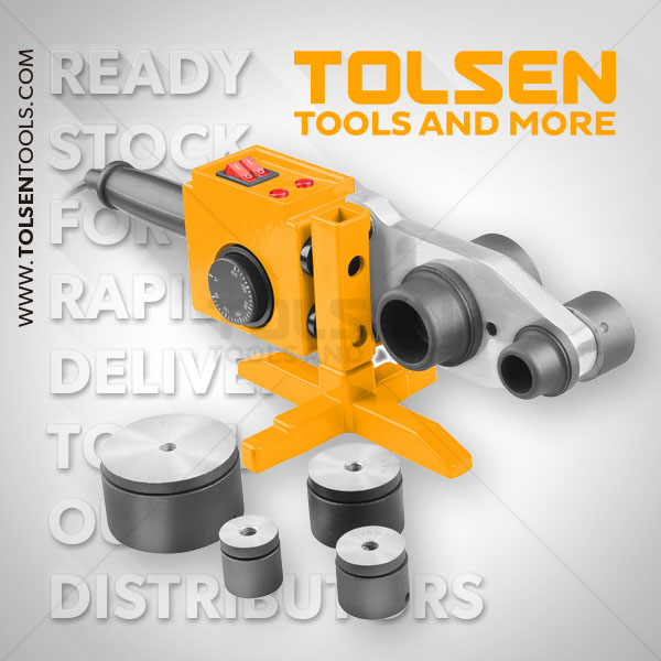 TOLSEN 33021, PP-R Pipe Welding Machine Set 700W / 1500W Model: 33021_img_1