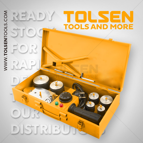 TOLSEN 33022 PP-R Pipe Welding Machine Set (800W) Model:33022_img_3