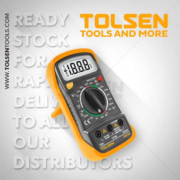 TOLSEN 38030 Digital Multimeter w/ LCD Color Screen (AC/DC) Model: 38030_img_8