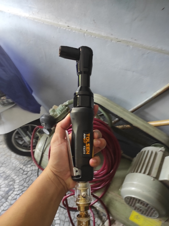 TOLSEN 73315 Air Ratchet Wrench 1/2inch Drive (69nm Torque) Air Compressor Model: 73315_img_2