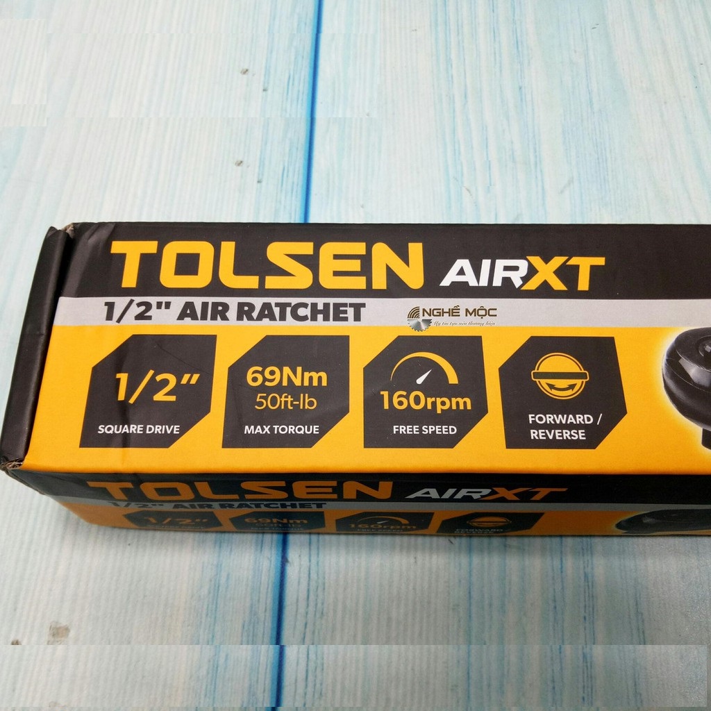 TOLSEN 73315 Air Ratchet Wrench 1/2inch Drive (69nm Torque) Air Compressor Model: 73315_img_3