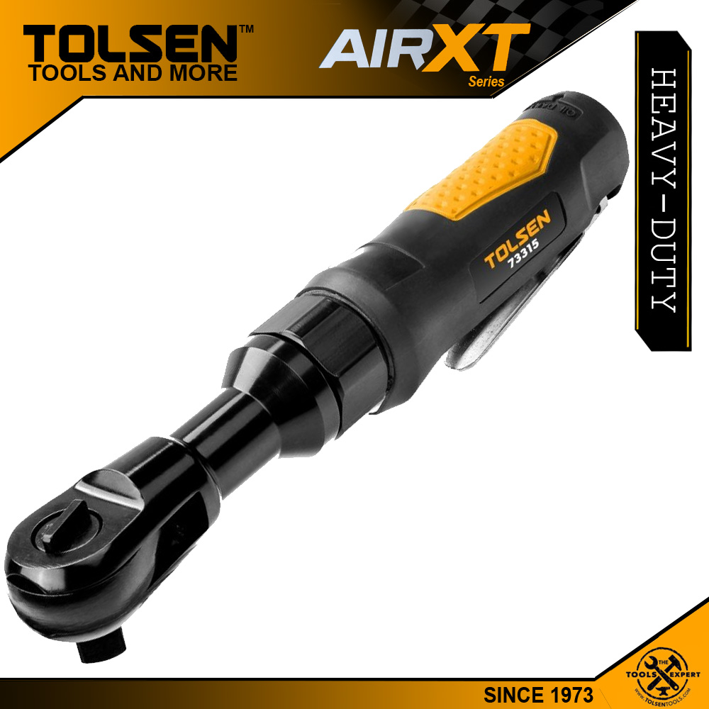TOLSEN 73315 Air Ratchet Wrench 1/2inch Drive (69nm Torque) Air Compressor Model: 73315_img_4