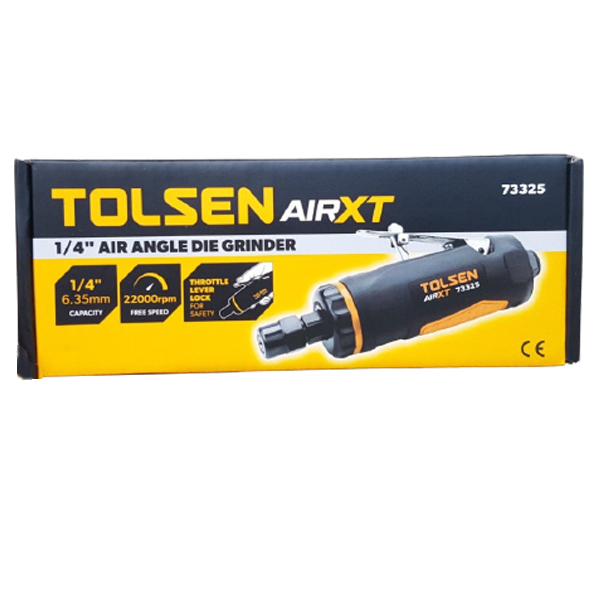 TOLSEN 73325 Air Angle Die Grinder (90PSI) 1/4inch Drive Air Compressor Model: 73325_img_6