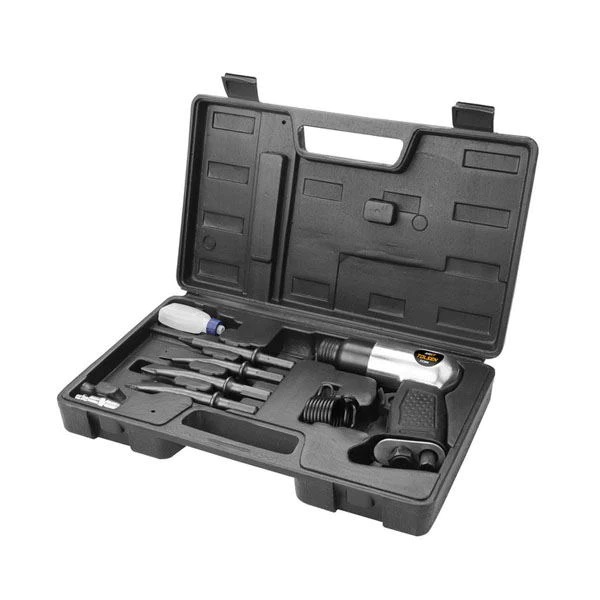 TOLSEN 73384 9pcs Air Hammer Set ( Hex ) Kit w/ Case (4500bpm) Model: 73384_img_2