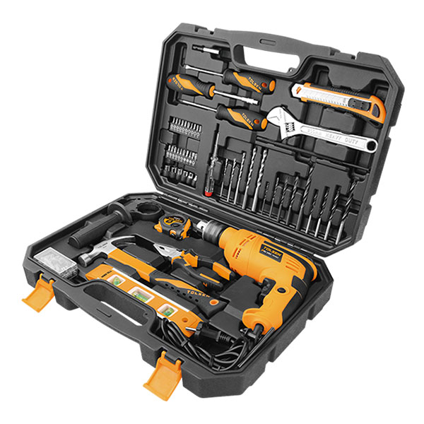 TOLSEN 79685, 95Pcs Hand Tool Set with Hammer Drill (710W) Industrial Series Model 79685_img_1