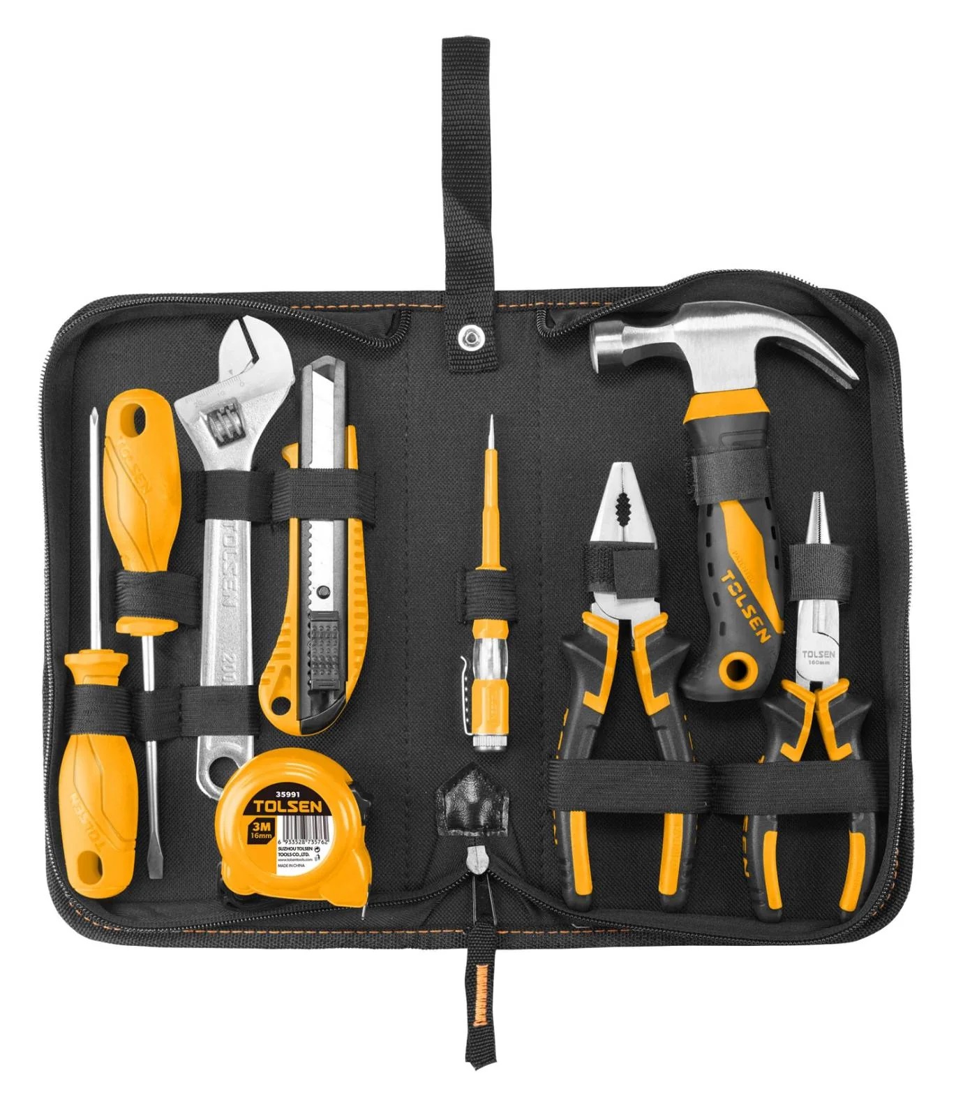 TOLSEN 85300 9Pcs Hand Tools Set, Essential Tools, Model 85300_img_0