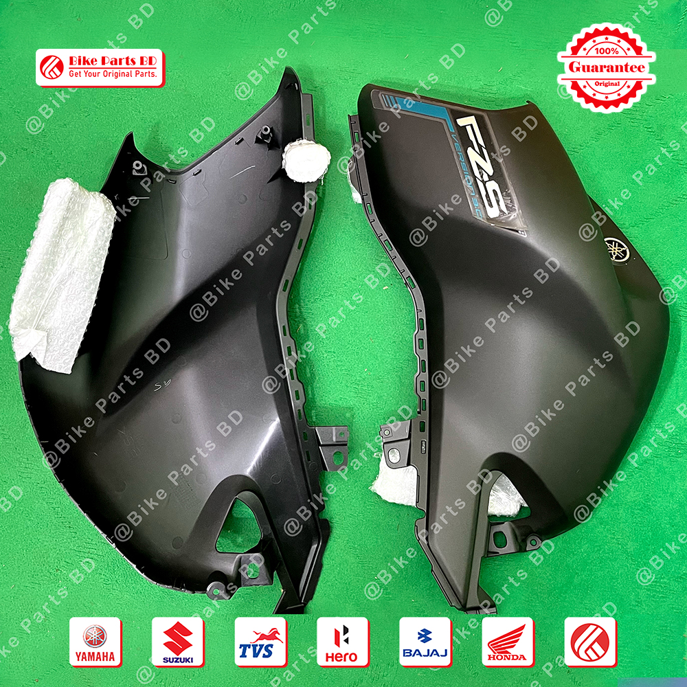 Tanky Box (2D-Mat Black) for Yamaha FZS V3 (Mat black) bike._img_0