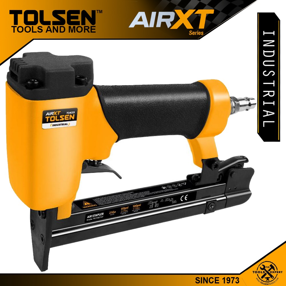 TOLSEN 73425 Air Stapler For Crown Staples (1/4") 100PSI  Industrial  Model: 73425_img_1
