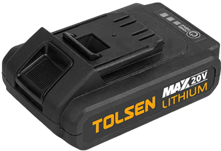 TOLSEN 79031 Li-ion Battery Pack, 20V, 2.0Ah, for 79033 - 79034; Model: 79031_img_2