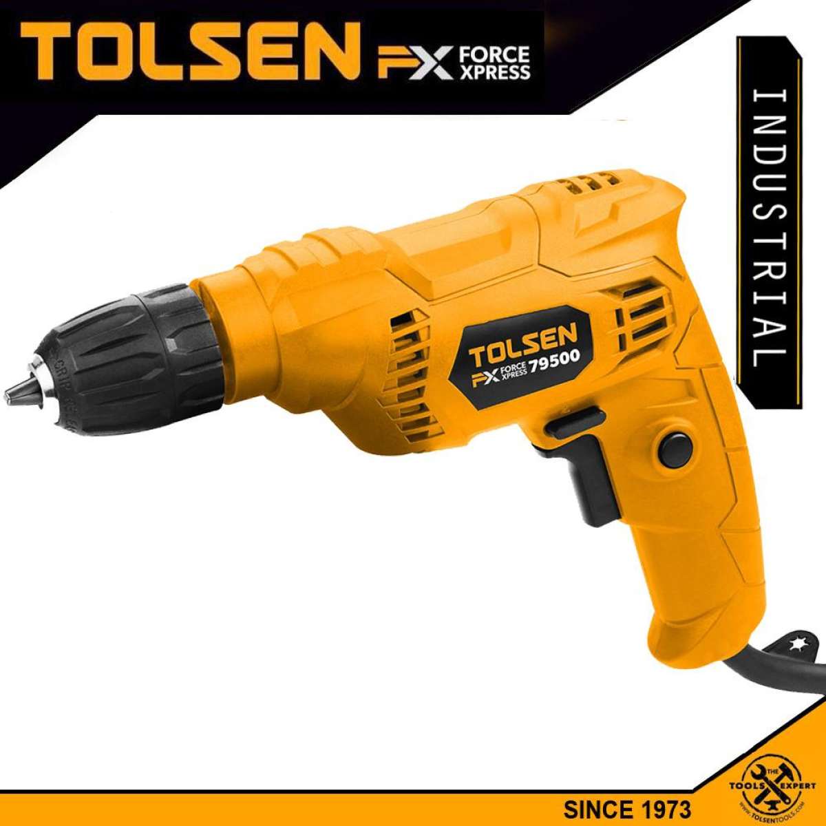 TOLSEN 79500, 400W Electric Drill 10mm Model: 79500_img_1