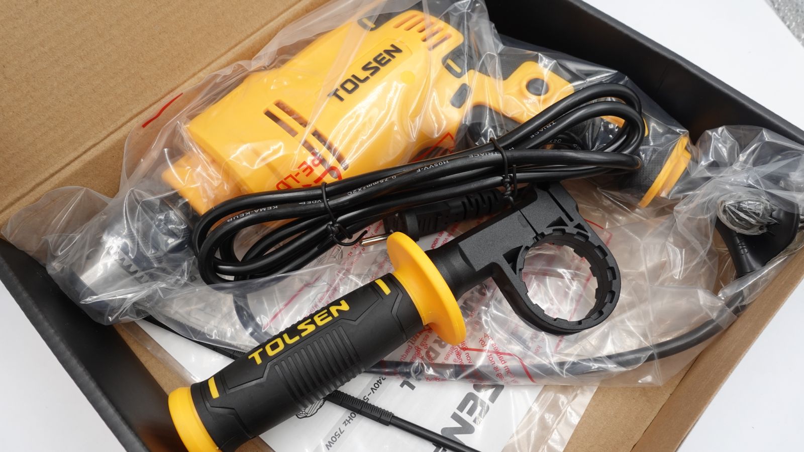 TOLSEN 79504, 650W Impact Drill with Hammer option, 13mm Chuck, Variable Speed, Model:79504_img_3