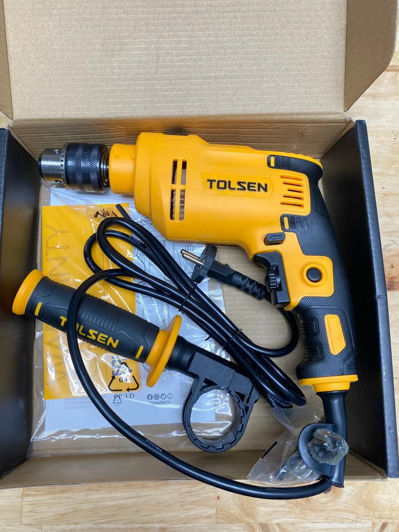 TOLSEN 79506, 850W Impact Drill Hammer 13mm Variable Speed Model: 79506_img_2
