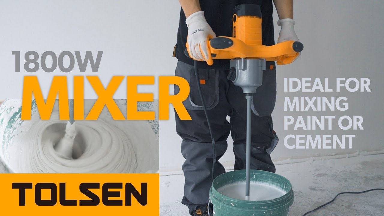 TOLSEN 79509,  Paint & Cement Mixer 2 Speed, 1800W  Model: 79509_img_2