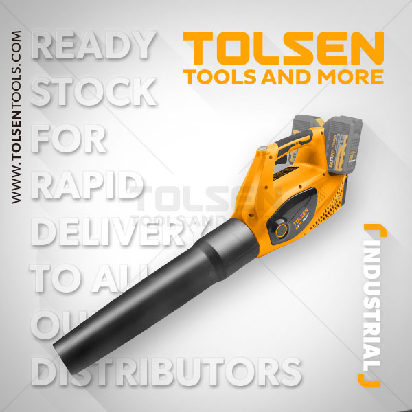 TOLSEN 87340 Li-ion BLOWER 800W 2X20V (Not Included Battery and Charger), Air velocity 59m/s; Model 87340_img_1