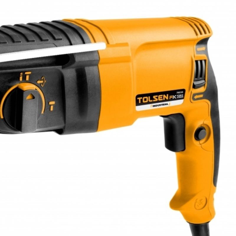 TOLSEN 79510, 800w Rotary Hammer Drill SDS-plus 40mm with /Free 5 sds + Bit and Hard case 2.8J Model: 79510_img_3