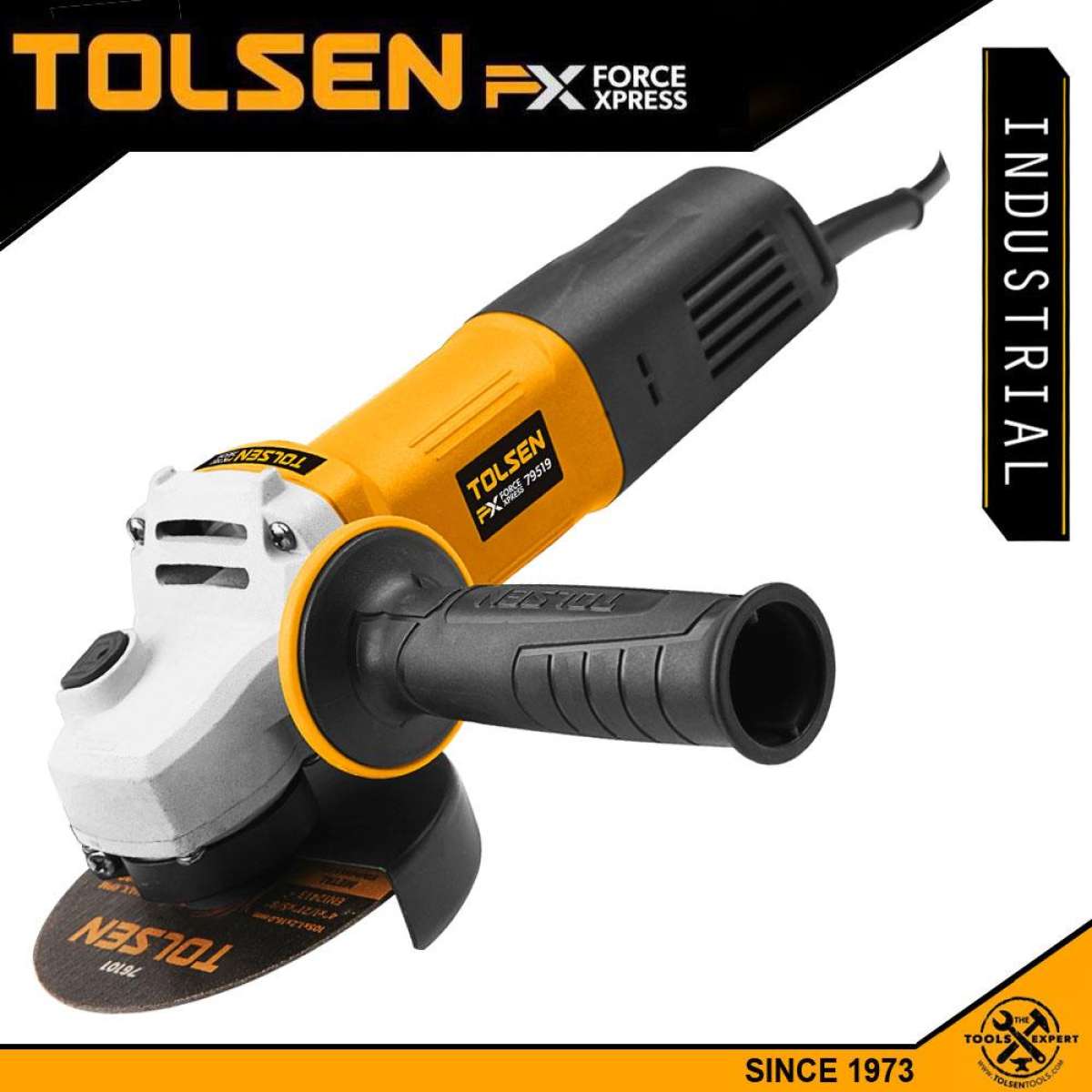 TOLSEN 79519, Angle Grinder 850W, 4" (100mm); Model: 79519_img_1