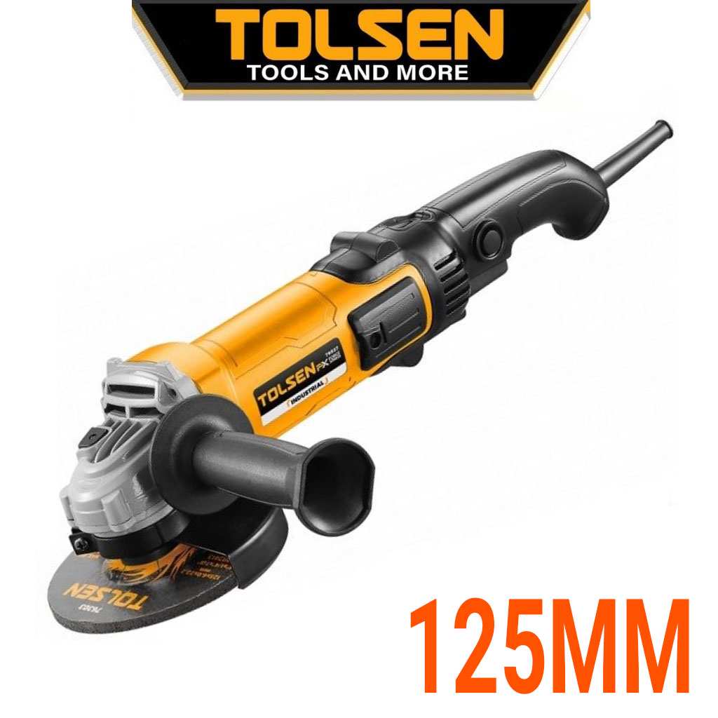 TOLSEN 79527, 1200w Electric Angle Grinder 5", 125mm, M14 Model: 79527_img_2