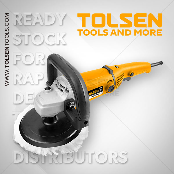 TOLSEN 180mm Angle Polisher, Car Polisher 1400W Model: 79528 ( 88598 )_img_1