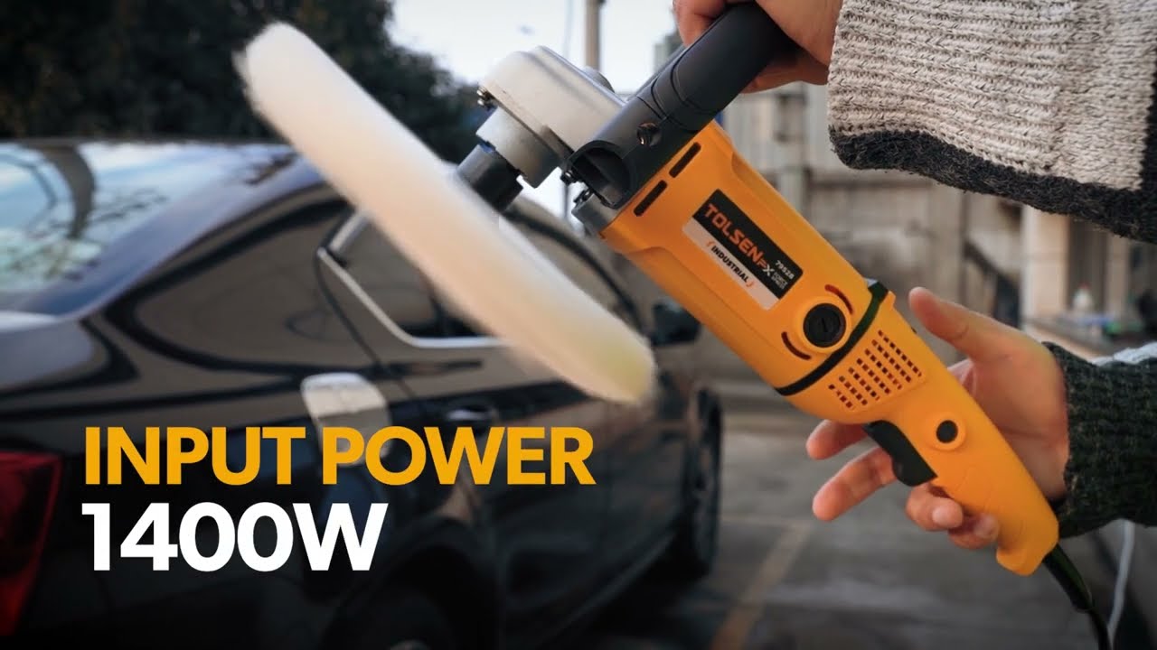 TOLSEN 180mm Angle Polisher, Car Polisher 1400W Model: 79528 ( 88598 )_img_2